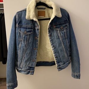 Levi’s Shearling Jean Jacket
